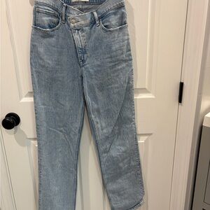 Abercrombie & Fitch Light Blue Straight Leg Jeans